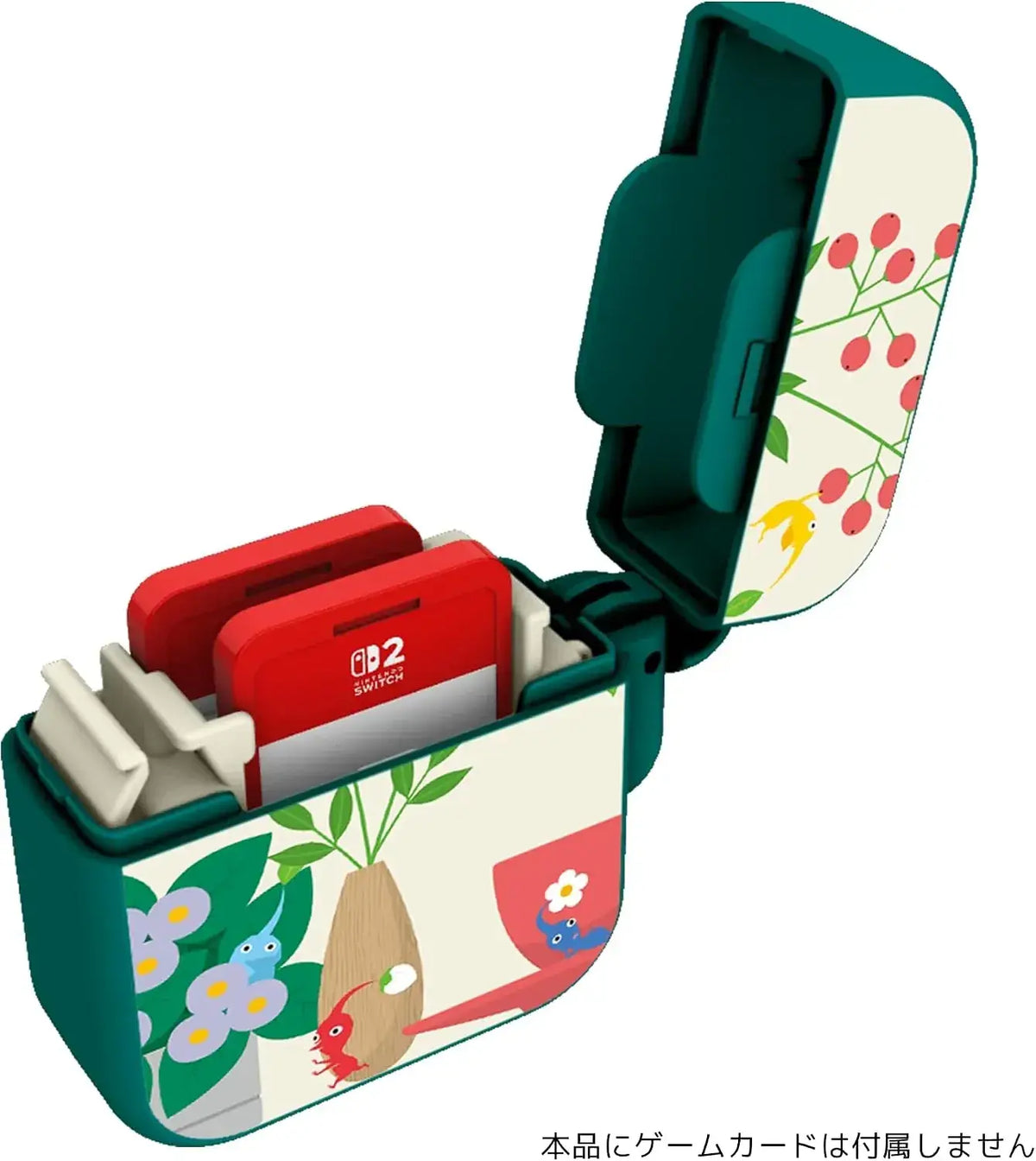 Keys Factory Card Case Pod Holder for Nintendo Switch 2 Pikmin