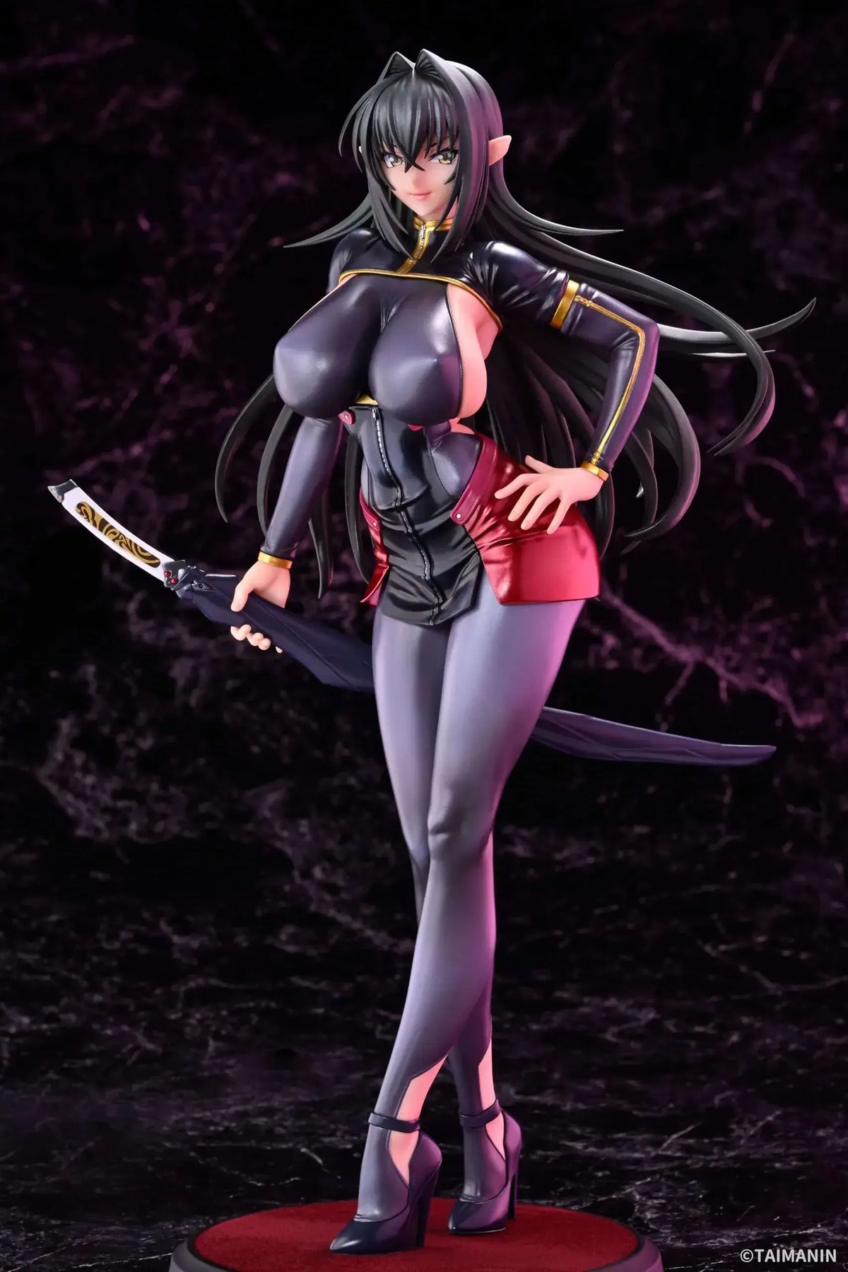 Q-Six Annerose Vajra Figure, Taimanin RPGX 1/6 Scale PVC Model